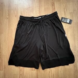 NWT Game Time Mens Rapid Dry Athletic Shorts Black 3X